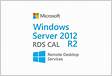 Microsoft servidor 2012 rdp cal